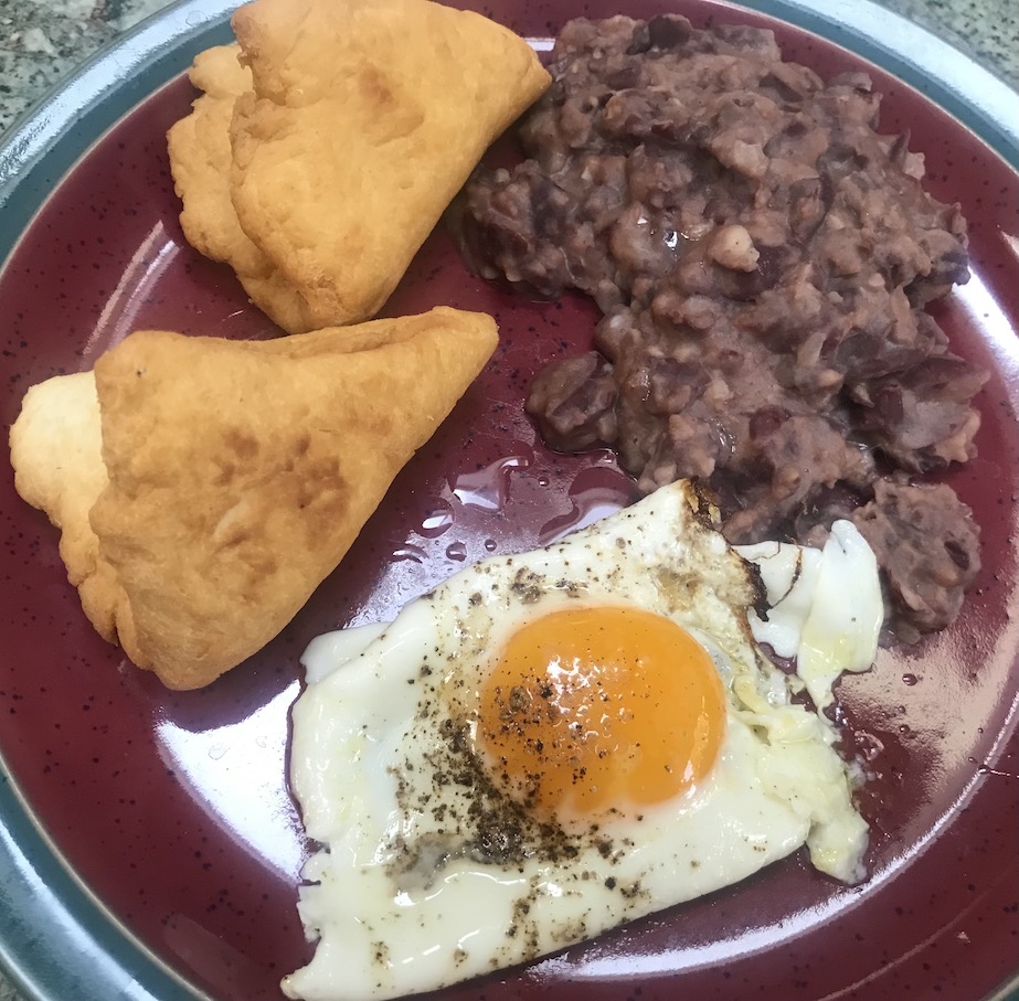 Belizean breakfast